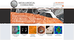 Desktop Screenshot of metalconsult.com